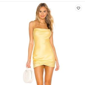 Laurena Mini Dress in Butter Yellow
MAJORELLE size medium
